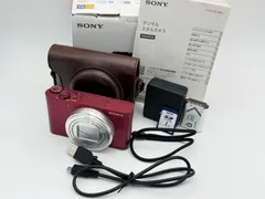極上美品】SONY Cyber-shot DSC-WX500 レッド オマケ付 ソニー