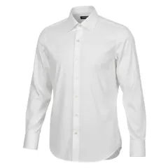 9f5② TOM FORD トムフォード 長袖シャツ コットンシャツ サイズ 39-15 1/2 無地 ホワイト コットン100％ メンズ 紳士服u02tのサムネイル
