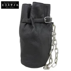 ALEXANDER WANG　アレキサンダーワン　レザー ハンドチェーン バッグ ハンドバッグ レディース ブラックのサムネイル