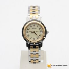 ◇エルメス◇クリッパー◇レディース◇クオーツ◇コンビ◇腕時計◇R-S 
