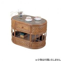 r1130 存在感のあるリゾートスタイルのラタンカウンター - メルカリ