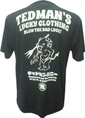 Ｔシャツ ドライ 涼しい COOL TEDMAN テッドマン TDRYT-2500  BLK)黒 M寸、L寸のサムネイル