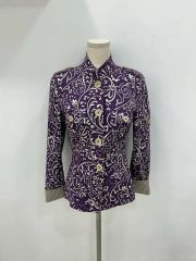 Z*n様 ETRO エトロ ペイズリー柄 フーデッドブルゾン 44 - メルカリ