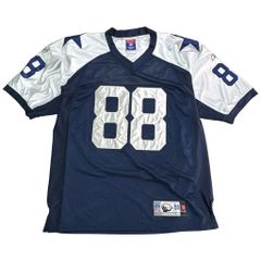 H1607☆ナイキ☆NFLカウボーイズ☆アメフトゲームシャツ☆総刺繍