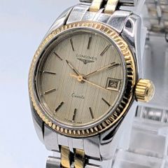 Yves Saint Laurent 5420-H01067 Watch QZ Ladies Silver Gold Combi