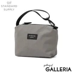 【正規取扱店】 スタンダードサプライ ポーチ メンズ レディース 小物入れ STANDARD SUPPLY 軽量 小さめ ストラップ付 ブランド ミニ 日本製 SIMPLICITY HANGING POUCH GREYのサムネイル