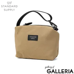 【正規取扱店】 スタンダードサプライ ポーチ メンズ レディース 小物入れ STANDARD SUPPLY 軽量 小さめ ストラップ付 ブランド ミニ 日本製 SIMPLICITY HANGING POUCH SANDBEIGEのサムネイル
