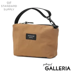 【正規取扱店】 スタンダードサプライ ポーチ メンズ レディース 小物入れ STANDARD SUPPLY 軽量 小さめ ストラップ付 ブランド ミニ 日本製 SIMPLICITY HANGING POUCH MOCHAのサムネイル