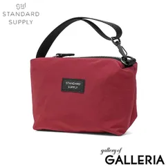 【正規取扱店】 スタンダードサプライ ポーチ メンズ レディース 小物入れ STANDARD SUPPLY 軽量 小さめ ストラップ付 ブランド ミニ 日本製 SIMPLICITY HANGING POUCH REDのサムネイル