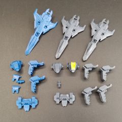 숍 한정 할인 쿠폰 발행중 30MM [미검품/정크] 1/144 장거리 저격용 옵션 아머[알트용] 블루+다크 ​​그레이 2 세트 상처 더러움 결품 있어 부분 도장 있어 반다이 건프라 건담 2637