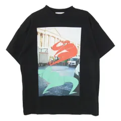 ENFOLD エンフォルド 21AW 300EA180-1490 PHOTO DANCER A T-SHIRT プリント 半袖 Tシャツ カットソー ブラック系 38【中古】のサムネイル