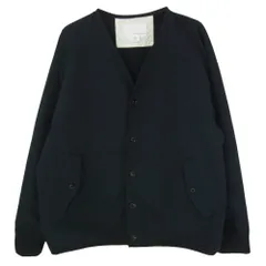 nanamica ナナミカ SUAS225 ALPHADRY Cardigan アルファドリー カーディガン ブラック系 S【中古】のサムネイル