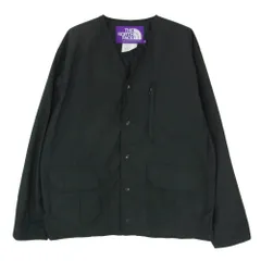 THE NORTH FACE ノースフェイス NP2102N PURPLE LABEL パープルレーベル Midweight 65/35 Hopper Field Cardigan ミッドウェイト ホッパー カーディガン ブラック系 M【中古】のサムネイル