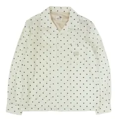 GANGSTERVILLE ギャングスタービル 20SS GSV-20-SS-15 DIAMONDS L/S SHIRTS MUSTARD ドット柄 オープンカラー 長袖シャツ オフホワイト系 M【中古】のサムネイル