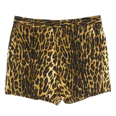 WACKO MARIA ワコマリア 12SS 12SS-GABA-PT04 ウール レオパード ショーツ ショートスラックス ハーフパンツ ブラウン系 S【中古】のサムネイル