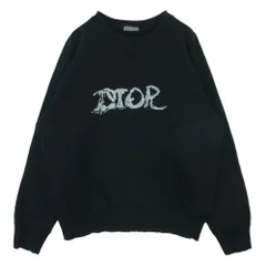Christian Dior クリスチャンディオール 143J684C0531 PETER DOIG ロゴ刺繍 エンブロイダリー スウェット トレーナー ブラック系 XXL【中古】のサムネイル
