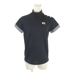 ピッコーネ PICONE CLUB カットソー ゴルフ 1 紺 ネイビー 半袖 ハイネック 地模様 /AO25 ECE005のサムネイル
