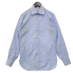 Turnbull&Asser ターンブルアンドアッサー シャツ 長袖 ビジネスシャツ Classic Fit 美品 イギリス製 メンズ 14 1/2 ブルー トップス DM19256■のサムネイル