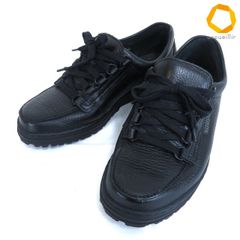 #as メフィスト MEPHISTO スニーカー EUR 5 1/2  US 8 黒 レザー 本革 AIR-RELAX Trampollns トランポリン ユニセックス [980420] k01のサムネイル