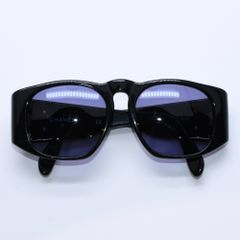 極美品 CHANEL シャネル マトラッセココマークサングラス ブラック