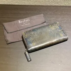 ベルルッティ BERLUTI カリグラフィー ITAUBA イタウバ レザー 長財布 ウォレット Wスタンプ ゴールデンパテーヌ F53/T78のサムネイル