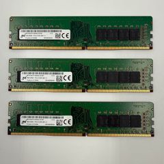 32GB】Micron デスクトップPC用メモリ 8GB DDR4 4枚 - メルカリ