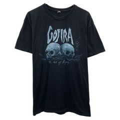 ALSTYLE 半袖 バンドTシャツ XL ブラック アルスタイル プルオーバー クルーネック Gojira デスメタル バンT カットソー 夏物 a806-5467のサムネイル