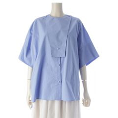 AEWENMATOPH】ラッフルドルマンシャツ 半袖ブラウス ボウタイ風 - メルカリ