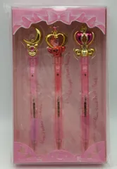バンダイ セーラームーン20th プリズムステーショナリー ムーンパワーボールペンセット
