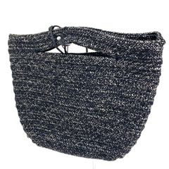 ETRE TOKYO ランドスケープラフィアバッグ ブラック 美品 ETRE ブラック かごバッグ ランドスケープラフィアバッグ - メルカリ