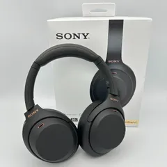 【中古・美品】 SONY ソニー ワイヤレス ヘッドホン ノイズキャンセリング WH-1000XM4 ブラックのサムネイル