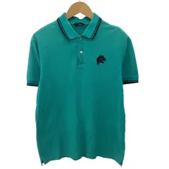 PRADA プラダ メンズ ポロシャツ SIZE M エメラルドグリーンのサムネイル
