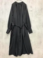 美品 OSMOSIS オズモーシス 786006-295C ライトガウン コート sizeONE/黒 ■◇ レディースのサムネイル