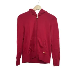 BLUE LABEL CRESTBRIDGE(ブルーレーベルクレストブリッジ) パーカー サイズ38 M レディース - レッド 長袖/ニット/ジップアップのサムネイル