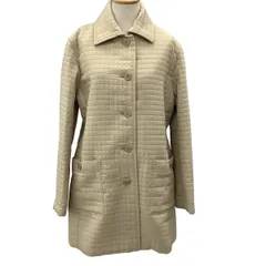 ISSEY MIYAKE イッセイミヤケ PLEATS PLEASE コート  SIZE 4 PP72-ZA852 ベージュのサムネイル