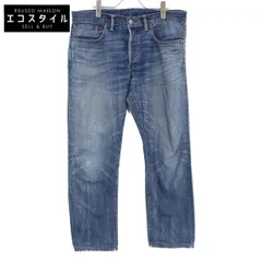 RRL　ダブルアールエル　【国内正規】USA製 赤耳 スリムフィット セルビッジ ボタンフライ デニムパンツ　33のサムネイル