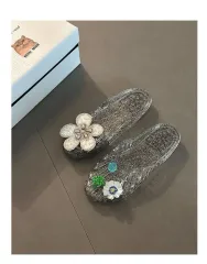 フラワーゼリーシューズ ミュールのサムネイル