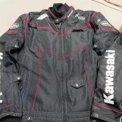 カワサキ×ベイツ　ライディングナイロンジャケット　バイクウェア　ライダース　秋冬春　3シーズン　3Lサイズのサムネイル