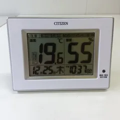 【未使用品】CITIZEN　シチズン　デジタル温湿度計　ライフナビ　8RD200　　　A1253のサムネイル