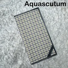 Aquascutum アクアスキュータム 長財布 レザーのサムネイル