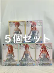 一番くじ 五等分の花嫁 ゲームファイナル フィギュア 各種５個セット LF6285 f107のサムネイル
