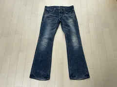 Murder License デニムパンツ  size48 Y2K ヒゲ ハチノス 日本製 ブーツカットジーンズ【古着】ME6014IKE【匿名配送】のサムネイル