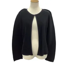ISSEY MIYAKE イッセイミヤケ PLEATS PLEASE カーディガン SIZE 3 PP23-FO372 ブラックのサムネイル
