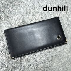 美品 DUNHILL 長財布 二つ折り オックスフォード ブラック - メルカリ