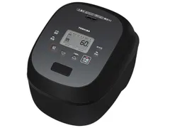 【新品/在庫あり】東芝 真空IHジャー炊飯器 炎匠炊き 5.5合 グランブラック RC-10RWA-K TOSHIBAのサムネイル