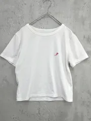 HANNE アン HAWAM252005 ×Mikakoコラボ ハート刺繍デザイン クロップド Tシャツ sizeS/白 ■■ レディースのサムネイル