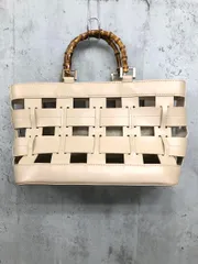 Rouge vif ルージュヴィフ ハンド トート バッグ ベージュ ■◆ レディースのサムネイル