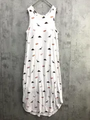 gelato pique ジェラートピケ PWC0202372 恐竜 ノースリーブ ワンピース sizeONE/白 ■■ レディースのサムネイル