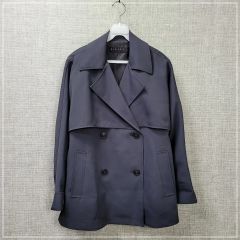 LAISSE PASSE レッセパッセ ノーカラーコート さえこさんコート - メルカリ