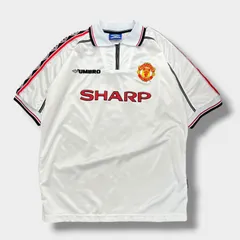 UMBRO マンチェスターユナイテッド ユニフォーム ゲームシャツ SHARP 半袖 サッカー ホワイトのサムネイル